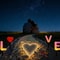 Solar Love Letter Ground Lights 4PCS Waterproof Romantic Garden Pathway Decor 3