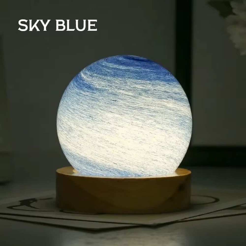 USB Blind Box Mini Night Light Aurora Sunset Planet Surprise Lamp For Bedroom Decor 0