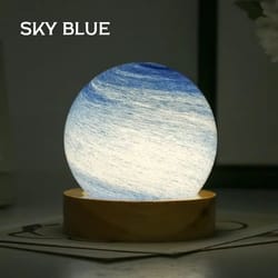usb blind box mini night light aurora sunset planet surprise lamp for bedroom decor
