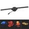 165in 3D Holographic Projection Fan LED Advertising Display With Floating Air Imaging 3
