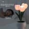LED Tulip Night Light Bouquet Romantic Battery Powered Bedside Flower Lamp 4