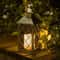 Solar Lantern Outdoor Hanging Lights Waterproof Retro Candle Garden Decor 1