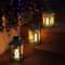Solar Lantern Outdoor Hanging Lights Waterproof Retro Candle Garden Decor 3