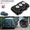 Waterproof Magnetic Key Holder Under Car Hidden Spare Key Box 3