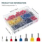 750PCS Twin Wire End Ferrules Kit Stainless Copper Crimp Connectors Set With Storage Box 5