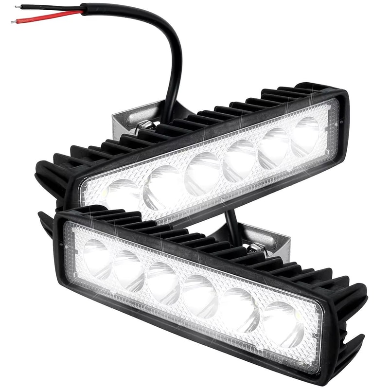 6000K LED Work Light Bar Waterproof Off Road Flood Spot Driving Light 124PCS 7