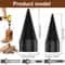 Heavy Duty Firewood Log Splitter Drill Bit High Carbon Steel Wood Splitting Cone 124PCS 8
