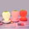 USB Rechargeable Strawberry Night Light Soft Silicone Touch Lamp For Kids Bedroom Decor 2