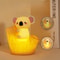 USB Rechargeable Koala Silicone Night Light 7 Color Mood Lamp For Bedroom 0