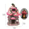Solar Mushroom House Garden Light Fairy Figurine Outdoor Decor 5