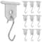 Heavy Duty SShaped RV Awning Hooks Metal Camping Light And Gear Hangers 10PCS 6