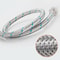 50cm Stainless Steel Braided Faucet Hose Flexible Water Supply Pipe For Hot And Cold 12PCS 1