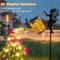 Solar Watering Can Fairy Lights Outdoor Hanging Garden LED Decor 3