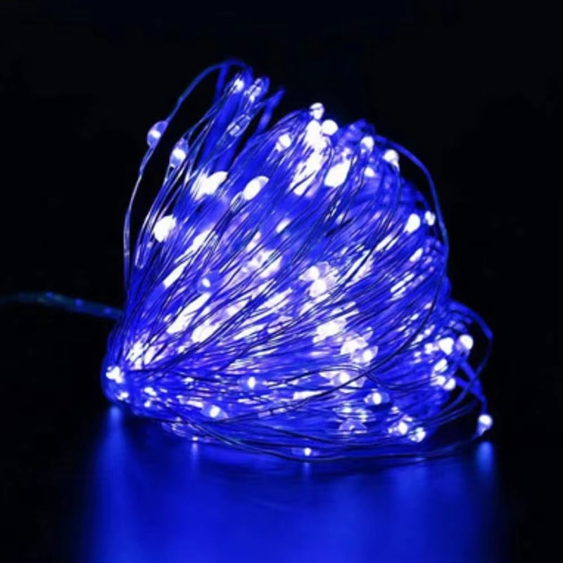 LED Copper Wire Fairy Lights Waterproof Battery Operated String Lights For Decor 10