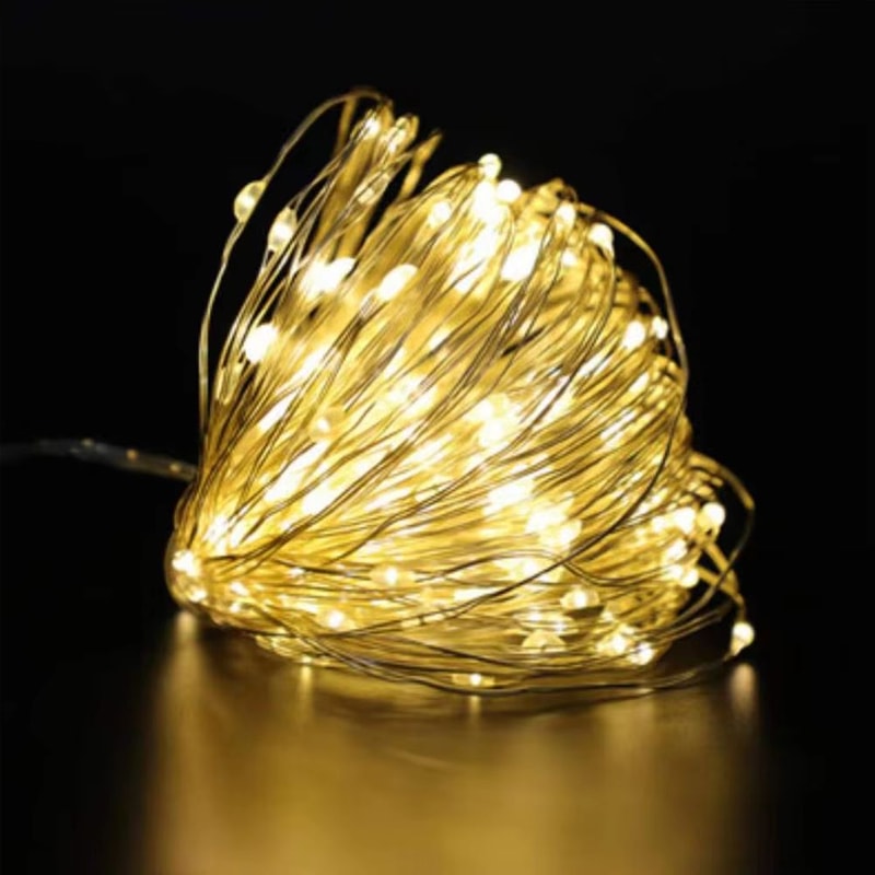 LED Copper Wire Fairy Lights Waterproof Battery Operated String Lights For Decor 7