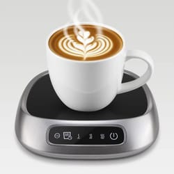 usb coffee mug warmer smart heating coaster with voice control for desk