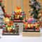 Rotating LED Christmas Music Box Glowing Holiday Ornament Decorative Gift 5