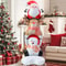Standing Merry Christmas Stacker Balloon Holiday Party Decoration 0