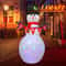 7087in Inflatable Christmas Decoration Santa Backpack LED Outdoor Holiday Display 10