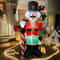 9449in Inflatable Nutcracker Christmas Decoration LED Light Outdoor Holiday Display 2