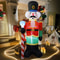 9449in Inflatable Nutcracker Christmas Decoration LED Light Outdoor Holiday Display 2