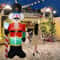 9449in Inflatable Nutcracker Christmas Decoration LED Light Outdoor Holiday Display 3