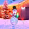 5906in Inflatable Snowman Christmas Decoration With LED Lights Outdoor Holiday Display 1