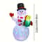 5906in Inflatable Snowman Christmas Decoration With LED Lights Outdoor Holiday Display 4