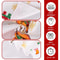 2PCS Gingerbread Christmas Kitchen Towels Set Festive Holiday Dish Cloth Decor 5