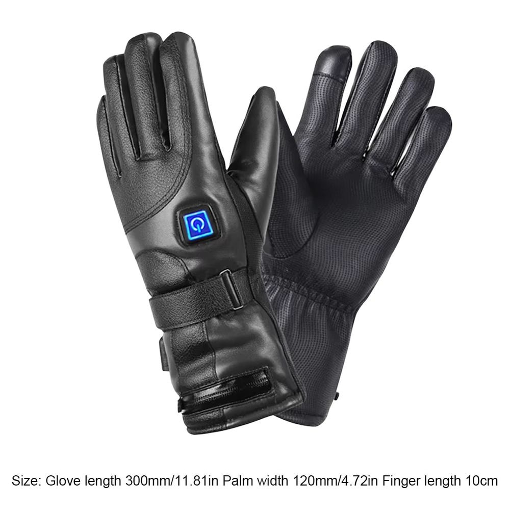 Rechargeable Heated Touchscreen Gloves Waterproof Thermal Hand Warmers For Outdoor Winter Use 5