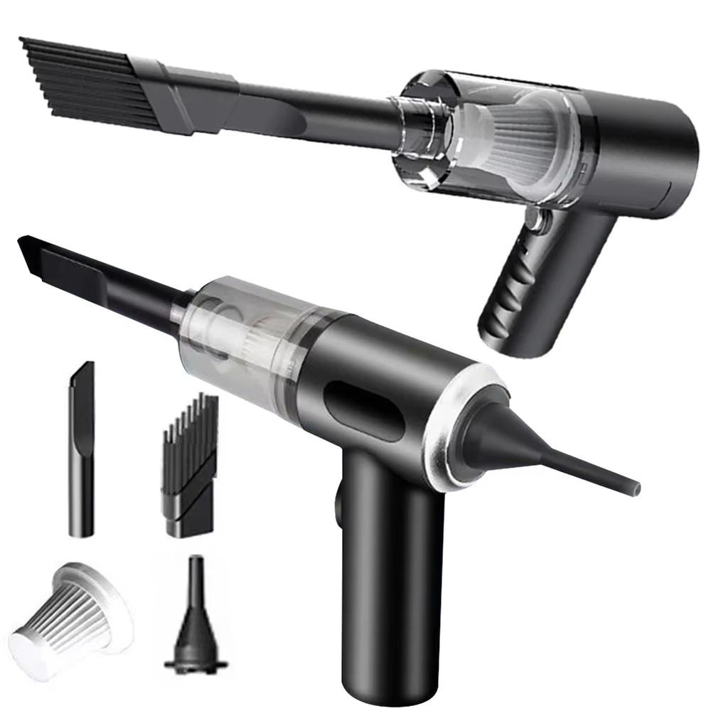 120W Portable Wireless Car Vacuum Cleaner High Power Dual Use Handheld Vacuum For Home And Car 0