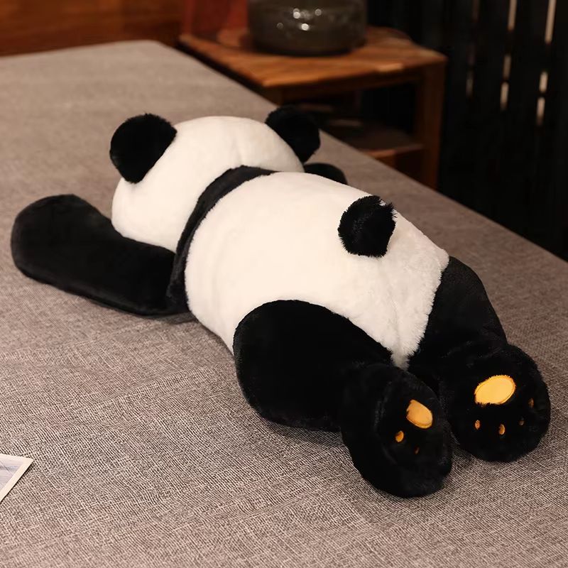 Giant Panda Plush Pillow 60120cm Ultra Soft Cuddle Stuffed Animal Toy 3