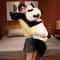 Giant Panda Plush Pillow 60120cm Ultra Soft Cuddle Stuffed Animal Toy 4