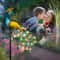 Solar Peacock Stake Light Waterproof LED Garden Decor With Multicolor Glow 5