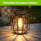 Solar Hanging Lantern Outdoor Light Waterproof Warm LED Garden Decor 0