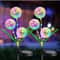 Solar Dandelion Garden Lights Outdoor Waterproof LED Landscape Decor 6