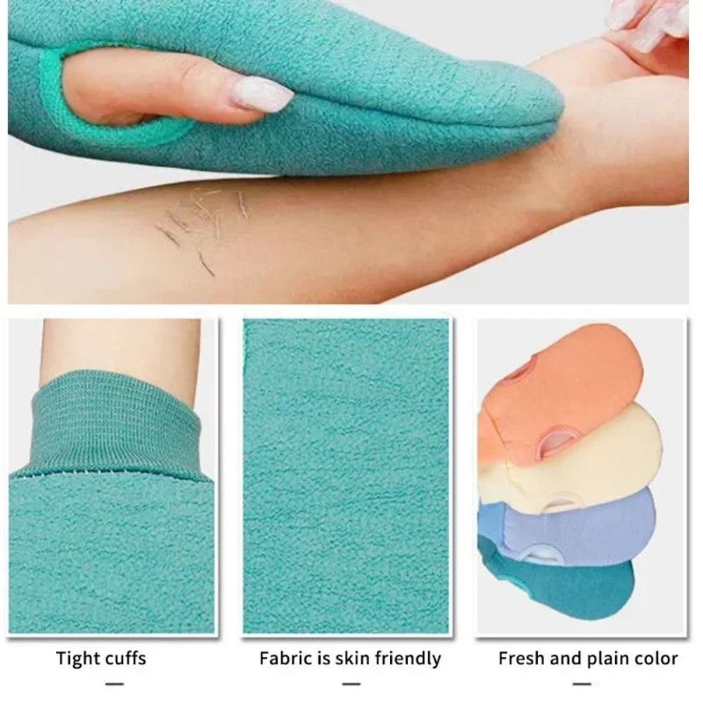Spa Exfoliating Shower Gloves Body Scrub Mitt For Deep Cleansing And Skin Renewal 4