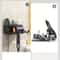 Wall Mounted Hair Dryer Holder Rack No Drill Bathroom Organizer 4
