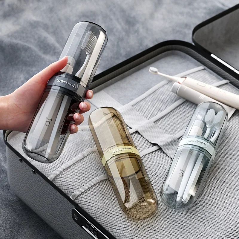 Transparent Travel Toothbrush Case Portable Toothbrush Holder For Business Trips 1