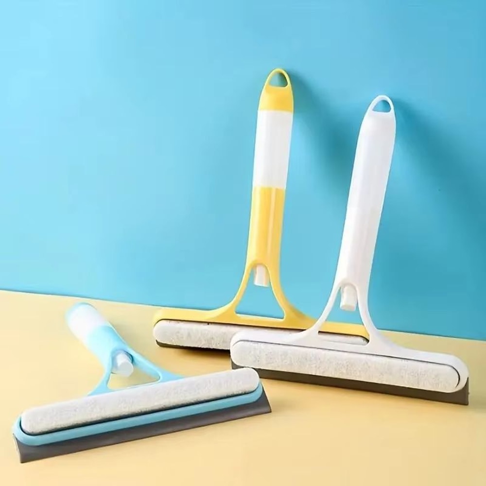 3 In 1 Spray Window Cleaning Tool Glass Scraper And Mirror Cleaner 3