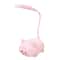 Cute Pet Pig USB Rechargeable Folding LED Night Light Bedside Study Lamp 6