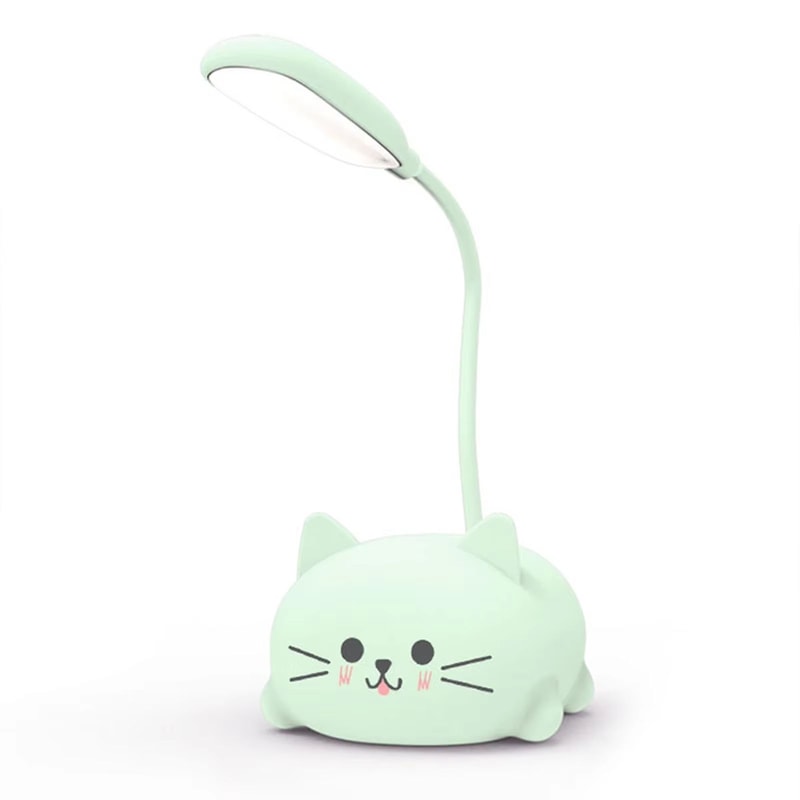 Cute Pet Pig USB Rechargeable Folding LED Night Light Bedside Study Lamp 8