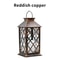 Solar Palace Lantern Outdoor Garden Hanging Light Waterproof Candle Glow Decor 6