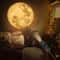 USB Moon And Earth Projection Light Ceiling Atmosphere Night Lamp 0
