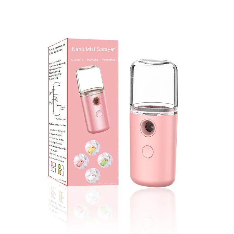 Portable Nano Face Mist Sprayer Rechargeable Facial Humidifier For Instant Skin Refreshing 5