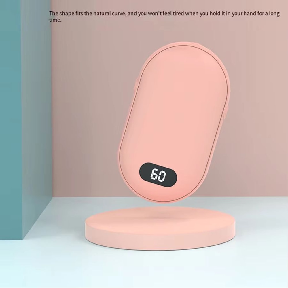 Rechargeable Pocket Hand Warmer With Double Sided Heating And 2 Temperature Settings 5