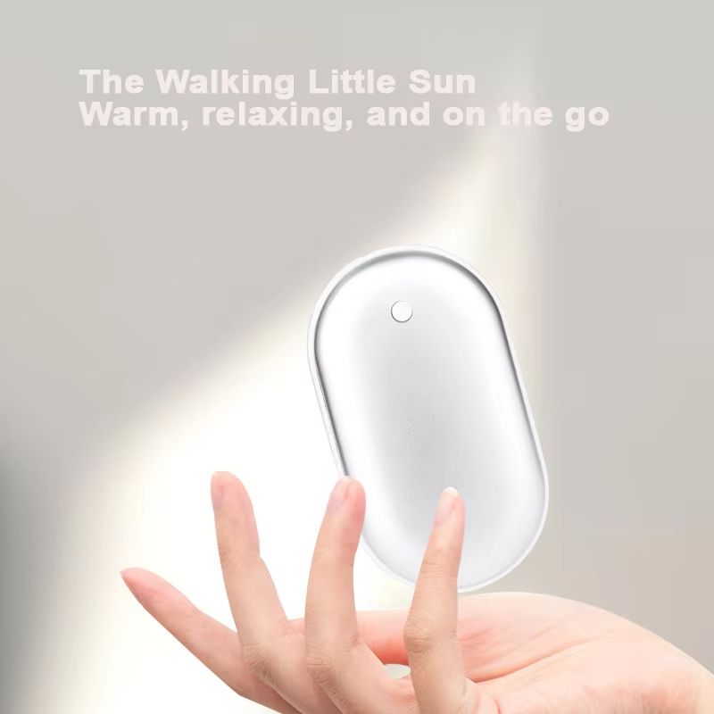 Ultra Thin Rechargeable Hand Warmer DoubleSided Heating Pocket Heater 2
