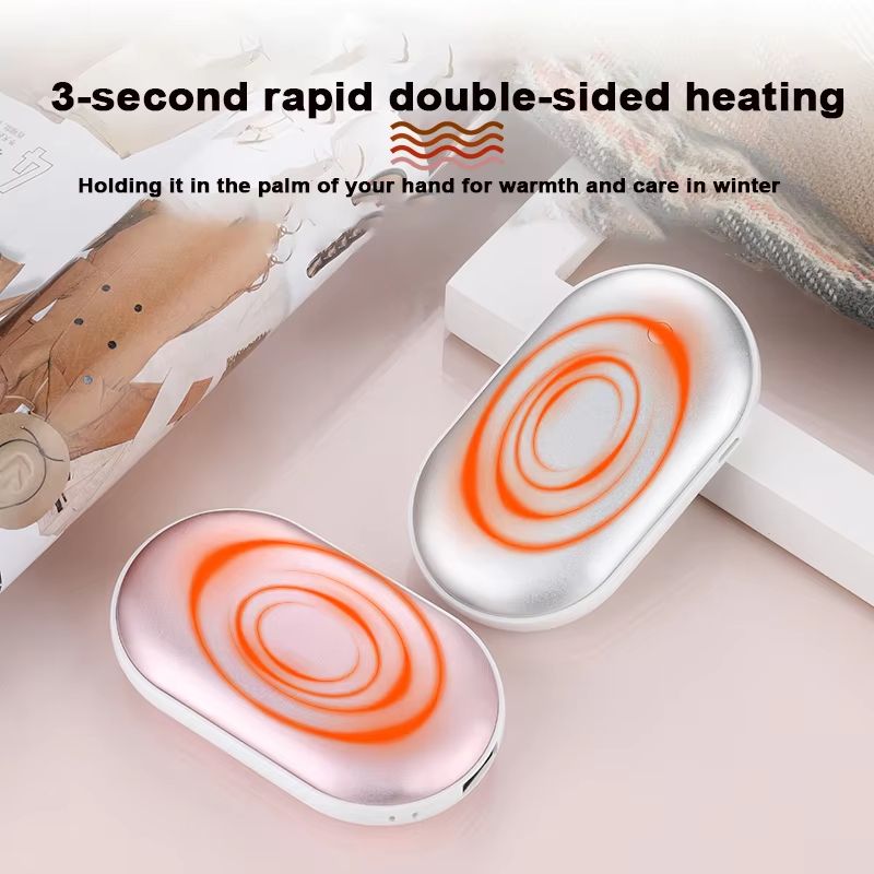 Ultra Thin Rechargeable Hand Warmer DoubleSided Heating Pocket Heater 3