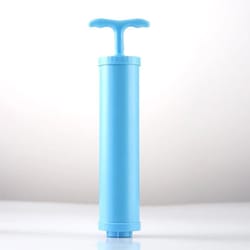 manual vacuum storage bag pump portable air extractor for space saving compression