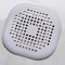 Square Silicone Drain Cover Hair Catcher AntiClog Bathroom Filter Mat 3